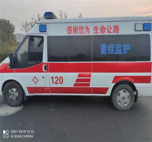 阜阳救护车出租服务案例3